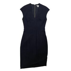 Helmut Lang V-Plunge Sheath Dress - M